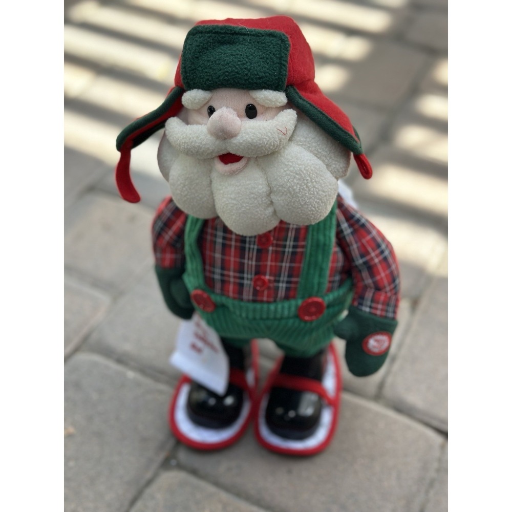 Avon "Groovy Dancing Santa" 2004 Animated Singing Shout Merry Christmas